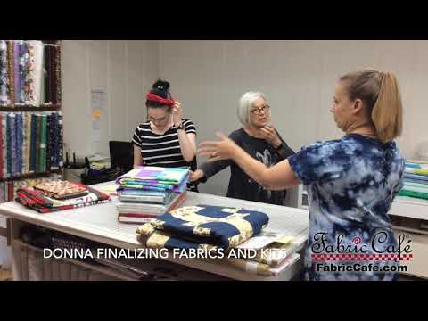 How we get ready for a quilt show.