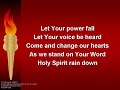 Holy Spirit Rain Down 