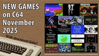 New C64 games November 2025