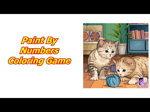 Paint by Number: Coloring Game How To Play Review - YouTube