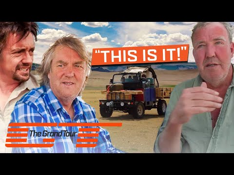Clarkson, Hammond & May Start The Journey With John | The Grand Tour