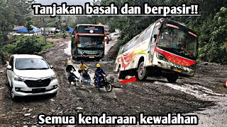 Download lagu Kekacauan Di Batu Jomba Setelah Di Guyur Hujan‼️ Tanjakan Jadi Licin Semua Kendaraan Kewalahan‼️ mp3