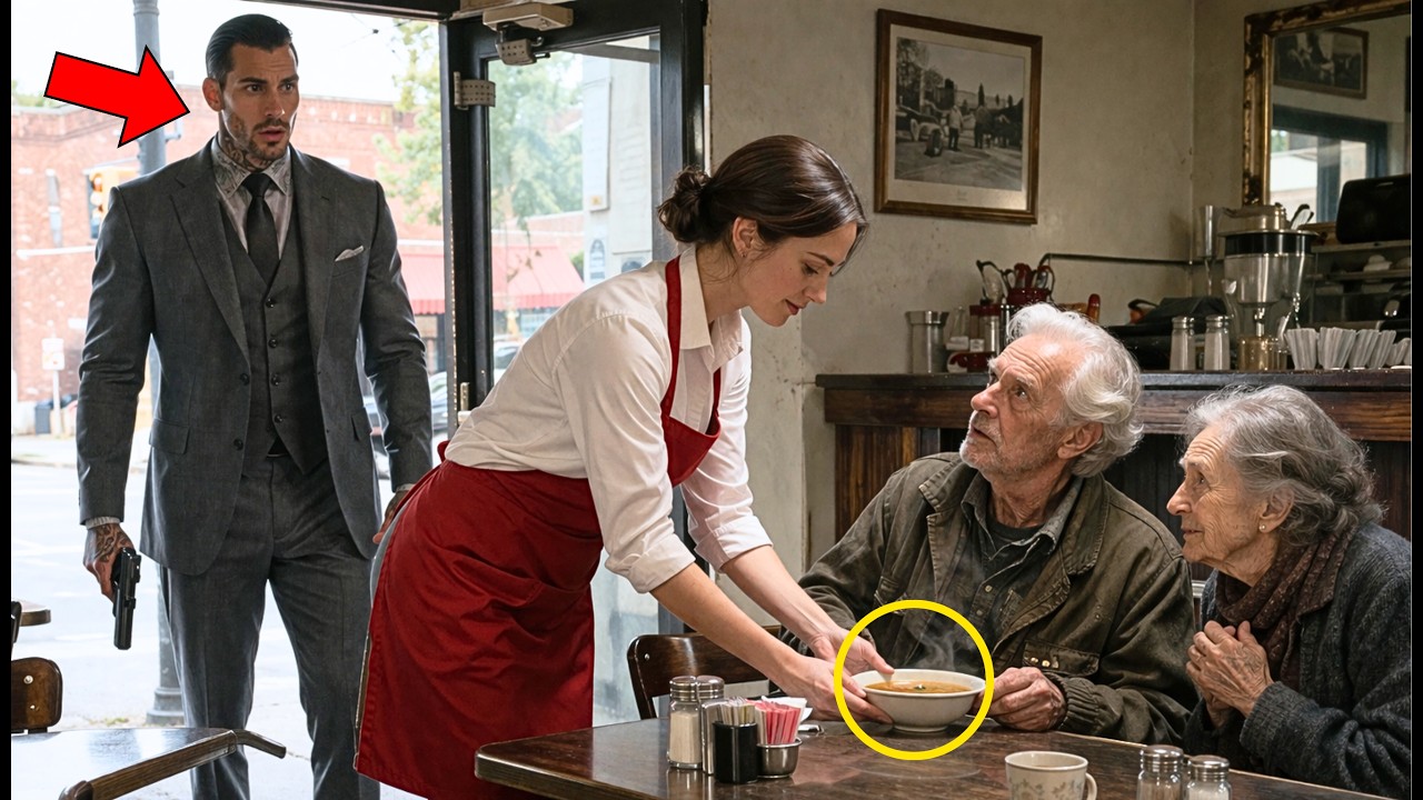 Mafia Boss Found the Single Mom Feeding His Old Parents — Then Something Unbelievable Happened