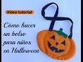 Video: Bolso Calabaza Halloween