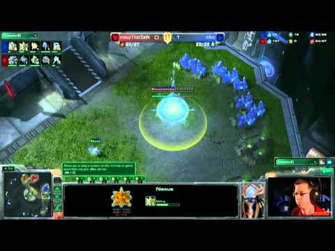 EU Bnet Invit. 2011 - Starcraft II - Game 2 - Dignitas Naniwa (P) VS Mouz ThorZain (T) Part 1/2