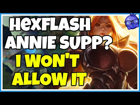 Annie Support tries to CHEESE me?? - Leona Support