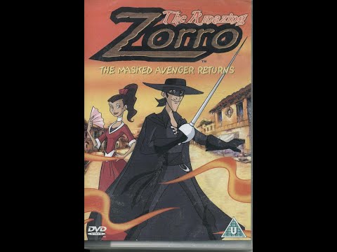 The Amazing Zorro (2003, UK DVD) (DIC Movie Toons)