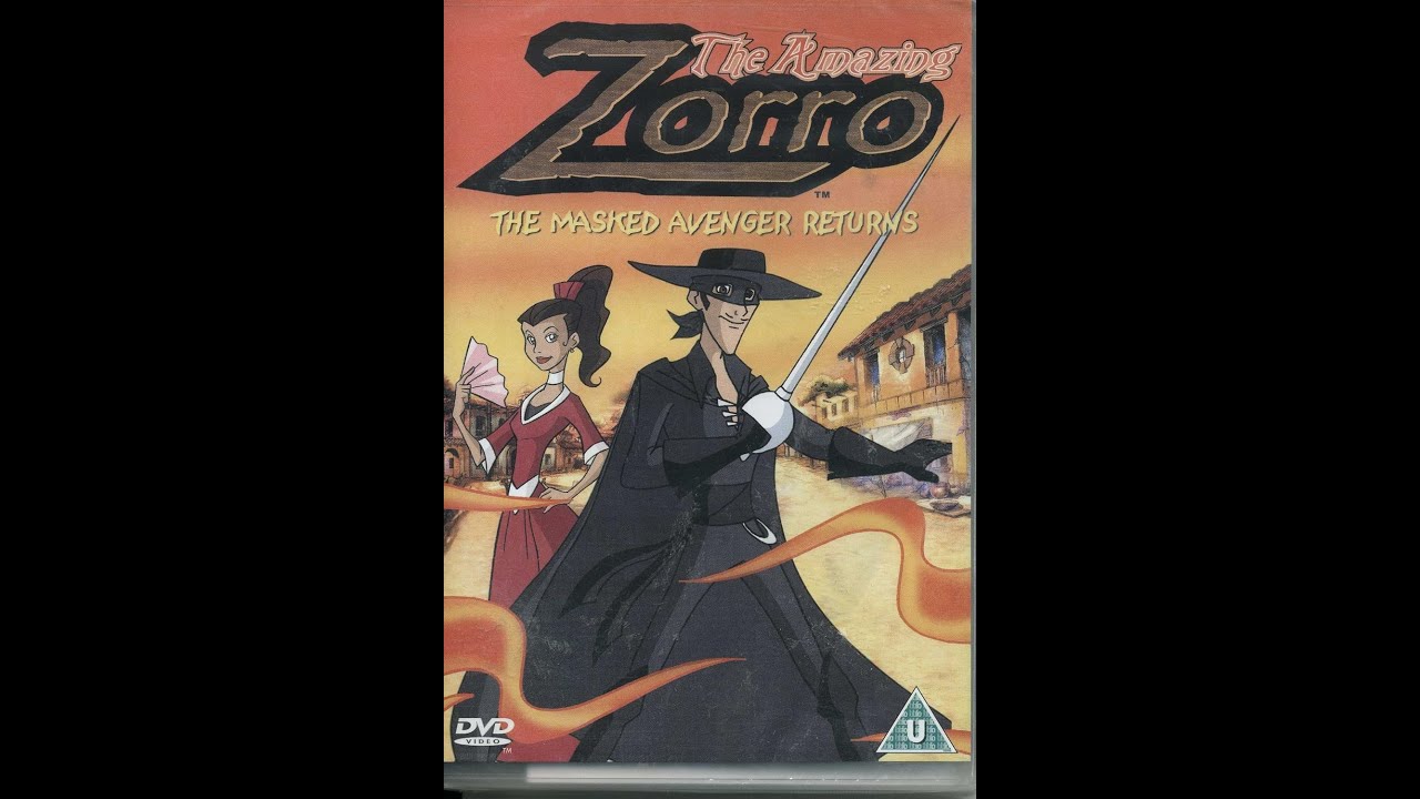 The Amazing Zorro (2003, UK DVD) (DIC Movie Toons)