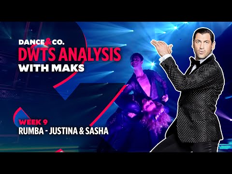 DWTS MAKS ANALYSIS: Week 9 - Justina Machado & Sasha Farber's Rumba