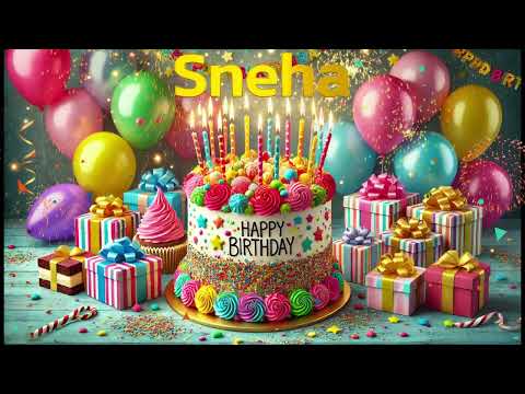 Happy Birthday Sneha - Sneha Happy Birthday Song