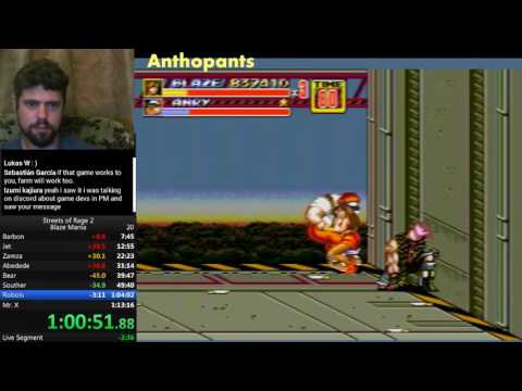 Streets of Rage 2 Grenade Glitch