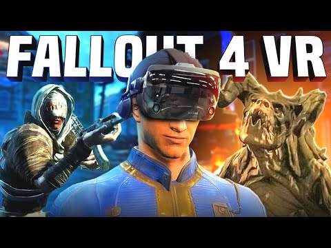 Fallout 4 But We Are FINALLY In VR!