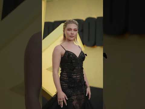 Florence Pugh AKA Yelena lights up the European Premiere!