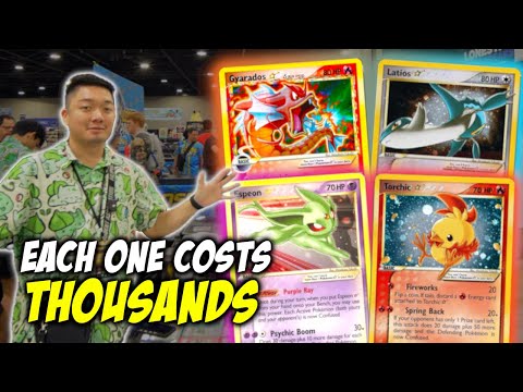 Ich habe über 10.000 Dollar für Gold Star Pokémon-Karten ausgegeben | Atlanta Collect-A-Con Tag 1...