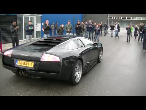 Cars and Coffee Rotterdam April: Murcielago, GT-R P800 , Viper, Hurácan, F12...