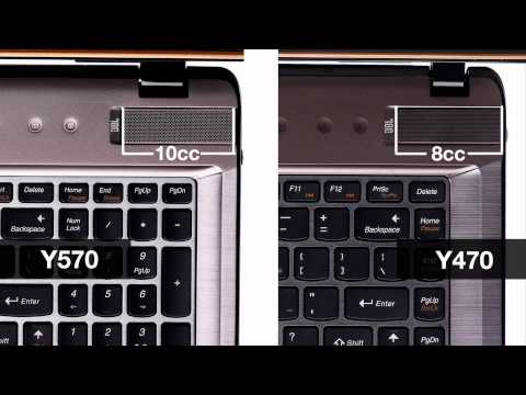 Lenovo IdeaPad Y470/Y570 Laptops: Key Features