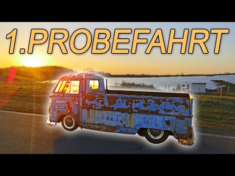 EDELWEISS | VW T1 Pritsche - die erste Probefahrt!