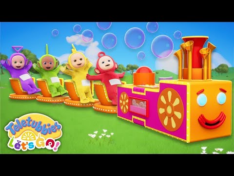 Teletubbies Let’s Go | Custard Train Adventure | Full Episodes