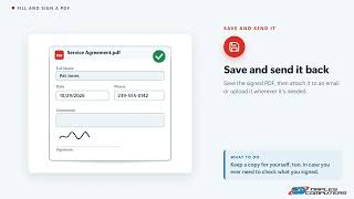Fill In and Sign a PDF Form