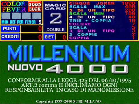"Millennium Nuovo 4000" (Sure Milano, 2000) - all OKI6295 samples