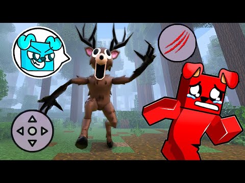 GRAM JAKO STRASZNY JELEŃ w Minecraft 😨😨