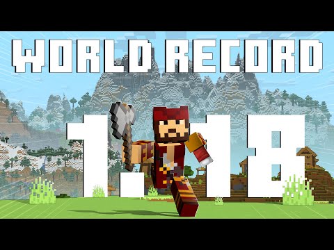 Minecraft Speedrun World Record 1.18 ( RECORDE MUNDIAL 1.18 )