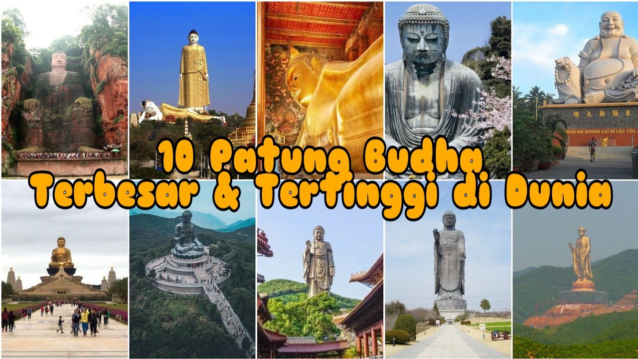 10 BIGGEST & TALLEST BUDHA STATUES IN THE WORLD