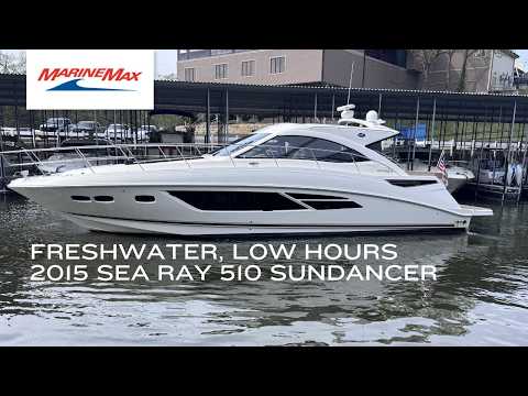 2015 Sea Ray Sundancer 510 Video