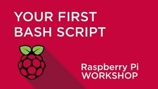 Raspberry Pi Workshop - Chapter 3 - Your First Shell Script