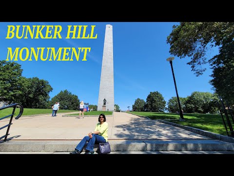 BUNKER HILL MONUMENT - THE FREEDOM TRAIL,  BOSTON,MASSACHUSETTS