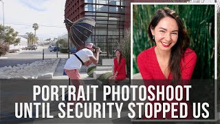 Portrait Photoshoot Until Security Stopped Us | Canon EOS R / Sigma 50 ART (Photoshoot Phriday)