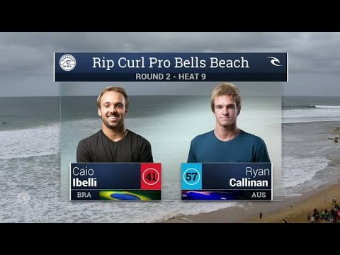2016 Rip Curl Pro Bells Beach: Round 2, Heat 9 Video