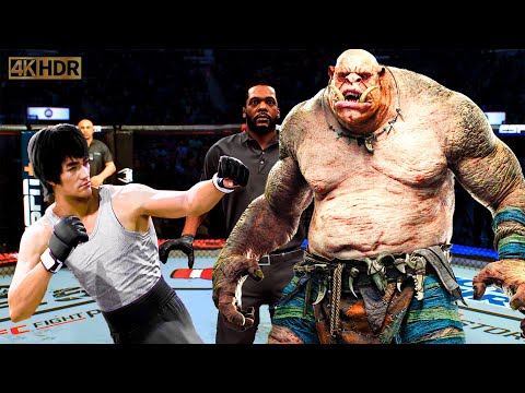 TRUE Bruce Lee vs. Wild Troll (Part 1) | EA Sports UFC 5