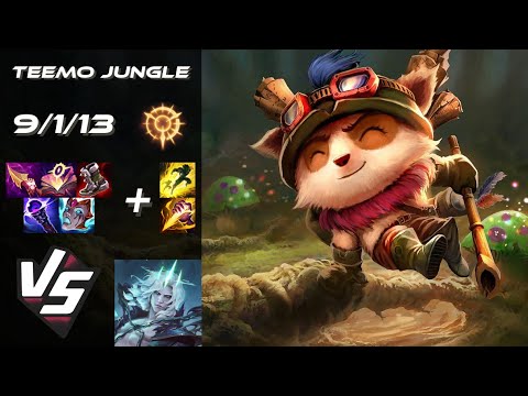 JUNGLE Teemo vs Viego - NA Challenger Patch 14.22