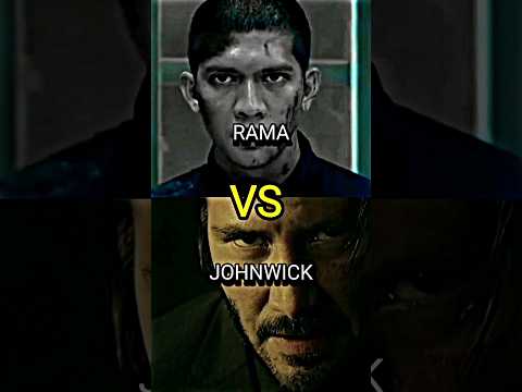 Rama ( Raid 2 ) vs Johnwick ( Johnwick 3) #shorts