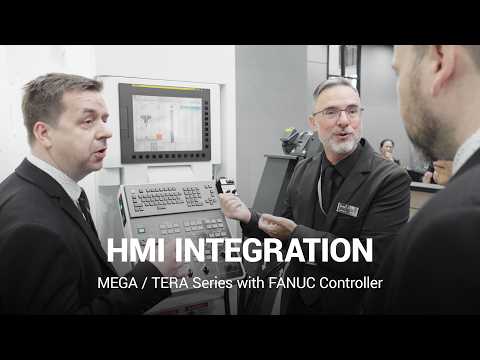 MEGA 40V equipped with FANUC 0i-MF Plus and MICRO DYNAMICS HMI