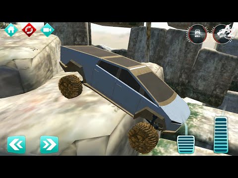 Mountain Car Drive 2019 - Tesla Car : Offroad Car Driving SUV #3 - Android gameplay HD