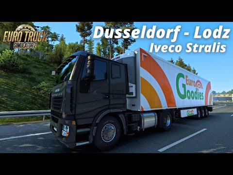 Beef from Dusseldorf (Germany) to Lodz (Poland) | Iveco Stralis