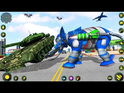 Elephant Robot Car: Robot Game Part-1#Entirelupona