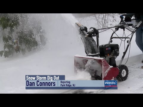 NJ Park Ridge Snow Storm Dig Out
