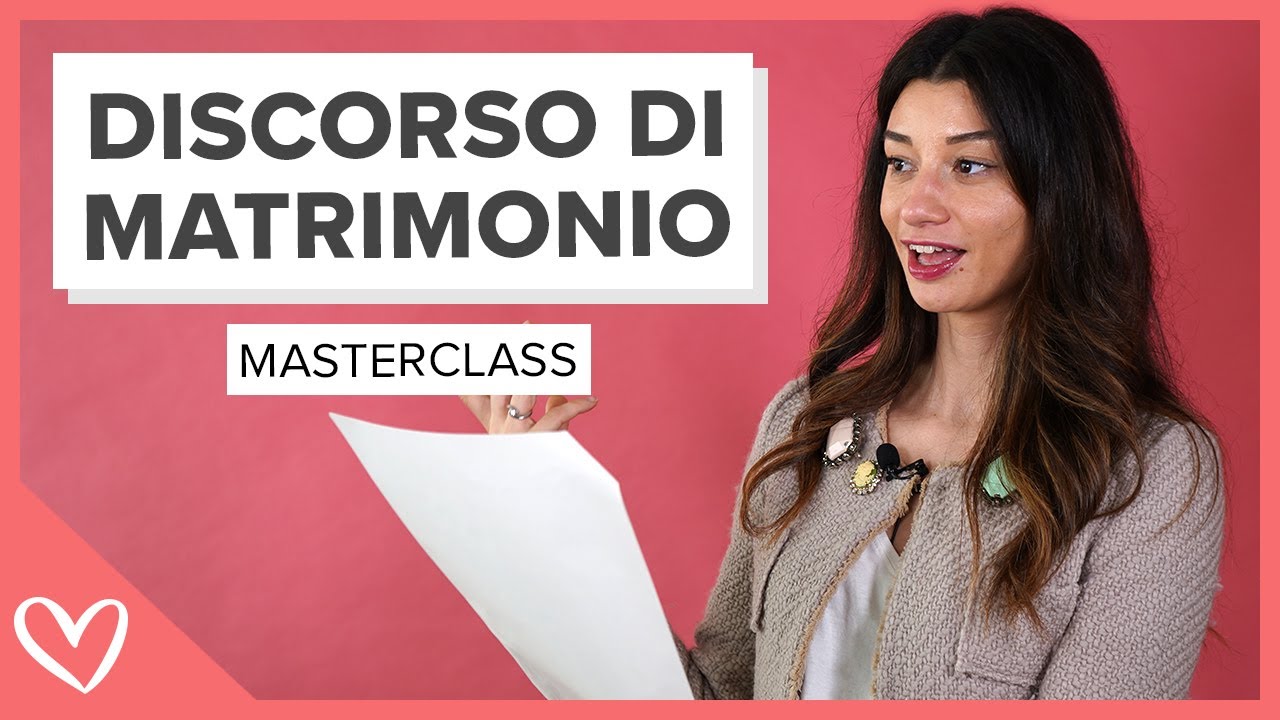 Watch Now COME SCRIVERE UN DISCORSO DI MATRIMONIO - MASTERCLASS ✍🏻 COME SCRIVERE UN DISCORSO DI MATRIMONIO - MASTERCLASS ✍🏻