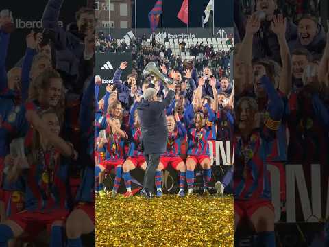La Supercopa és nostra! 💙❤️ #shorts #fcbarcelona #shortsfeed