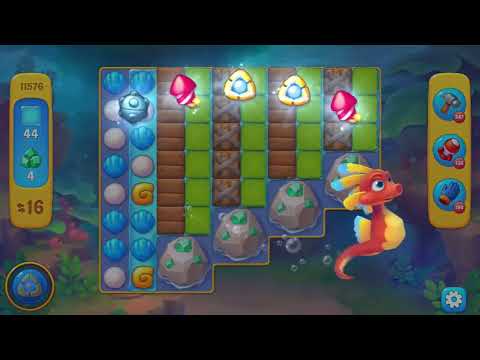 Fishdom  Level 11571 - 11580 (First Try) 🐡