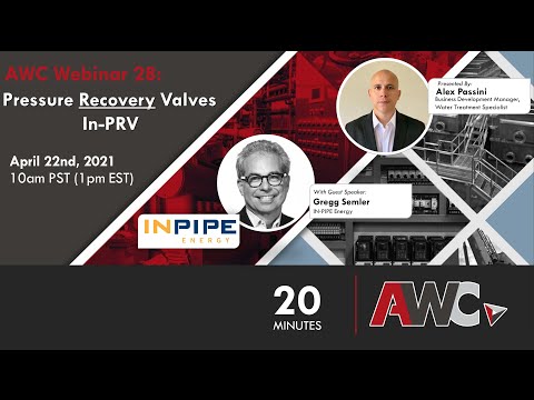 AWC Webinar 28 - Pressure Recovery Valves