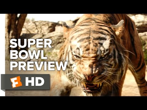 The Jungle Book Official Super Bowl Preview (2016) -  Scarlett Johansson, Idris Elba Movie HD