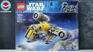 LEGO Star Wars 75447 The Razor Crest - LEGO Speed Build Review