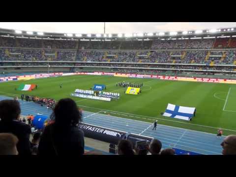 Italia Finlandia. Inno finlandese.