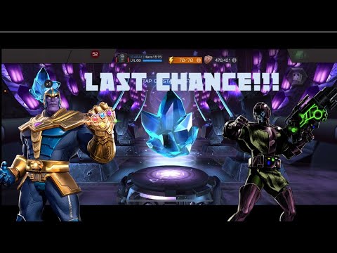 Marvel Contest of Champions 10 Greater Gifting Crystal Opening!!! We Got Him!!!