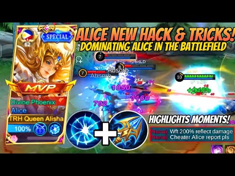 REASONS WHY ALICE IS A META DESTROYER!! ALICE BEST MONTAGE & HIGHLIGHTS 2023-MLBB