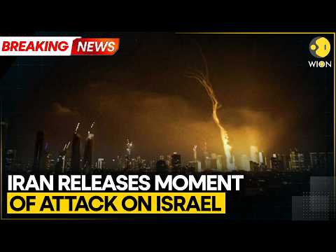 Iran's 'Fattah-2' Missile Makes Debut In War: Moment Of Attack On Israel Released | WION BREAKING